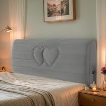 Copri Testiera Letto In Velours - Elasticizzato E Lavabile