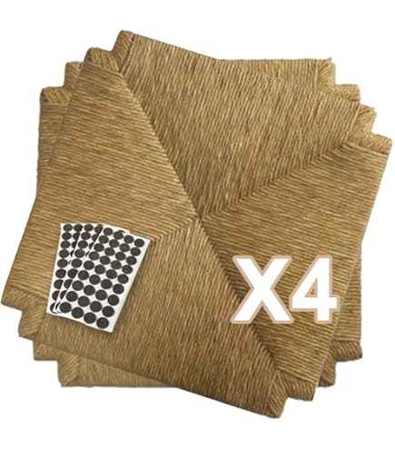 Asientos De Paja Trenzada De 37 X 37 Cm, Mod. 901 Zf Pisa, Recambio