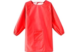 YeeHeen Art Smock Artist Painting Apron Waterproof Long Sleeve Smock with Pocket