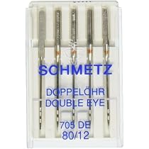 Schmetz Universal-Dreifachnadel – Größe 80, Für Zierstiche & Dekoration