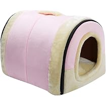 Hollypet Kuschelbett Höhle Für Katzen & Kleine Hunde – Warmes Haustierhaus In Grau