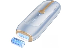 DEPLITE IPL Laser Hair Removal Device with Sapphire Ice Cooling Function, Painless Hair Removal, Salon-Quality Results, Home Laser Hair Removal Device For Men and Women, Face, Bikini Line, Body, Legs, Armpits