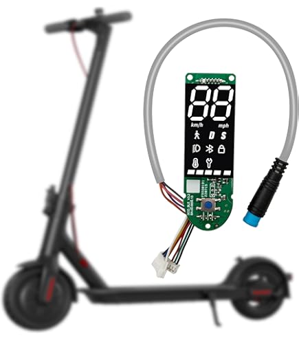 MyBESTscooter Display LED BLE Per Monopattino Xiaomi Pro 4 - Cruscotto Di Ricambio