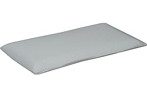 RETI GRITTI Almohada Baby Memoryfoam apta para niños de 3 a 9 años-80 x 40 x 7,5 cm – perforada