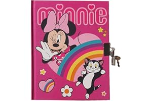 CARTOON DIARIO SEGRETO MINNIE MOUSE CON LUCCHETTO DISNEY BAMBINA - WD21722