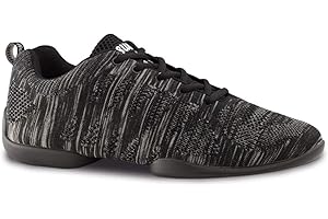 Anna Kern Femmes Dance Sneakers 125 Bold - Noir/Gris/Blanc