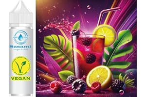 ‎SASAMI Blue Razz Lemonade - Blaue Himbeeren Limonade Aroma Konzentrat - Vegan - Sasami - 10ml