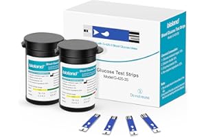 YOUMANG Strisce reattive per glicemia 50 per misuratori di glicemia Bioland G-425-3