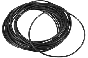 sourcing map Juntas tóricas de caucho de nitrilo, 85 mm de diámetro exterior, 80,2 mm de diámetro interior, 2,4 mm de ancho, junta de sellado métrica, paquete de 20