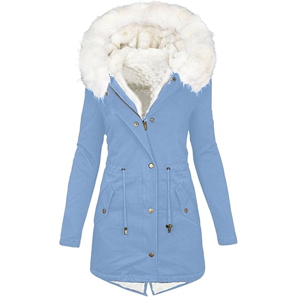 Manteau Grande Taille Doudoune Femme Longue Hiver Manteau Chaud