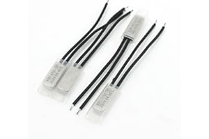 UXCELL sourcing map 4-częściowy przełącznik temperatury bimetalowy termostat 60 stopni Celsjusza NC KSD9700