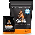 AS-IT-IS Nutrition 100% Creatine Monohydrate, Pure 2.5g Micronized Powder, USA Labdoor Certified for Accuracy & Purity- 100g (40 servings) + 30g Sachet of AS-IT-IS Whey Protein Concentrate - Unflavored - Supports Performance & Recovery