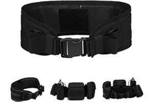 ‎HUNTVP HUNTVP Taktischer Gürtel Verstellbar Molle Gürtel Militär Koppel Nylon Tactical Belt Wasserdicht Schnellverschluss Armee für Polizei Security Sicherheit Wandern Bergsteigen Outdoor