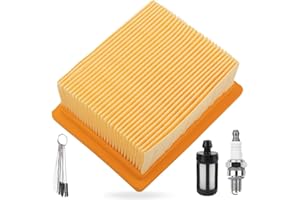 ZAMDOE Luftfilter für Stihl BR800 BR800C BR800X Laubbläser mit Benzinmotor, 4283-141-0300 4283-141-0300B Luftfilterersatz, mit Zündkerze, Kraftstofffilter