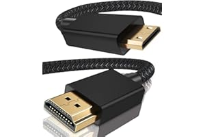 RUXELY Cavo Mini HDMI a HDMI 3M,Cavi Mini HDMI Tipo C 4K@60Hz Cable Compatibile con Fotocamera DSLR,Videocamera,Scheda Video Grafica,Laptop,Proiettore Pico,Raspberry Pi Zero W,Neogeo,Ethernet,3D e ARC