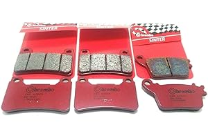 Pastillas de freno Brembo delanteras 07HO50SA + traseras CBR 600 RR 2005 2006 CBR RR 1000 2004 2005