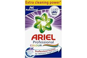 Ariel - Detersivo in polvere professionale per colori - 9,1 kg - 140 lavaggi