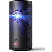 Nebula Anker Capsule 3 Laser 1080p, WLAN Mini Projektor, Schwarz, Mobil, Dolby Digital, 4K unterstützt, Autofokus, 120 Zoll B