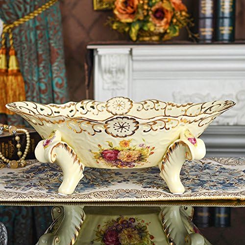 Fruit Fruit Dish Towel Box Ceramic Ashtray,35*12Cm,A