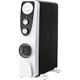 Luxell LUX13-FP-BW 13 Slices Black White 2900 W Oil Radiator