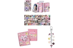 SCISSH K-pop zestaw 60 szt. fotokartek, pocztówek, 64 szt., naklejki, segregator, książka, brelok do kluczy (BP)