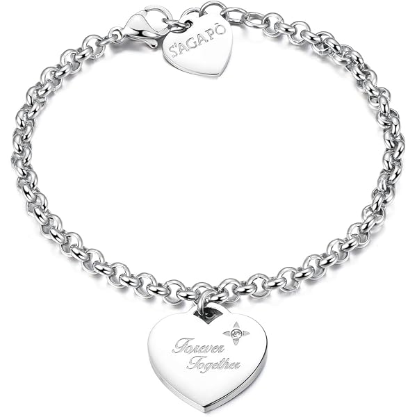S'AGAPÕ Bracciale Click Cuore verde acqua SCK12
