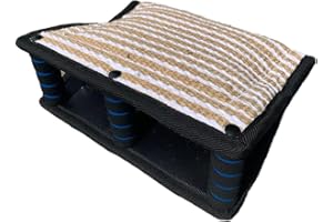 LUMoony 1 x Dog Bite Sleeve Dog Bite Sleeve Tug with 3 Handles Durable Jute Training Bite Cushion Dog Target Bite Wedge Tow Toy Dog Protective Arm Protection