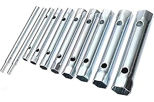 Young Wolf Juego de 10 llaves de bujía de tuerca trasera de fontanero de 6 a 22 mm