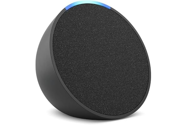 Echo Pop (Última generación) | Altavoz inteligente Bluetooth con Alexa de sonido potente y compacto | Antracita
