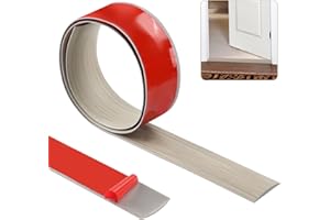 ZTVOWTO 100cm×5cm Striscia di soglia strisce di transizione del pavimento striscia divisoria autoadesiva per porta del pavimento striscia di rivestimento del bordo del pavimento(Grigio)