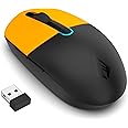 Archer Tech Lab Bluetooth Wireless Mouse with BT 5.0/3.0 & Wireless 2.4GHz USB Receiver3 DPI Settings (800/1200/1600)6 Buttons 63g Ergonomic Mouse for Laptop, PC, Mac,Tablet Smartphone(Precision 300)