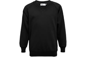 A2Z 4 Kids Girls Boys Scouts School Uniform V Neck Jumper Long Sleeves Back to School Cardi Sweatshirt Age 3-14 Years