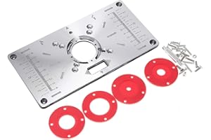 KATSU TOOLS Piastra per inserti da tavolo in alluminio KATSU