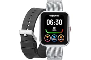 Pack Reloj Viceroy Smart Pro 3.0 Aluminio. Reloj Inteligente IP67. Smartwatch Unisex.