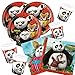 Produktbild 52-teiliges Party-Set Kung Fu Panda 3 - Teller Becher Servietten für 16 Kinder