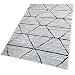 Produktbild Balta Rugs in- und Outdoor-Teppich White Stacked Gems 120x170cm Kunststoff Innen u. Außen