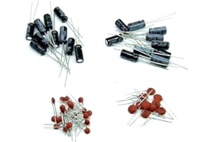 JUST-HONEST POPESQ - CONDENSATORE/CAPACITOR KIT: 20x 22pF +10x 100nF +10x 10uF +10x 100uF MCU #A48