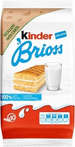 Kinder Brioss - 10 Merendine di Pan di Spagna
