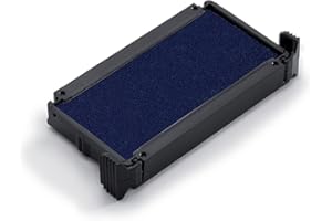 Cassette d'Encrage 6/4912 - Recharge Encre Tampon Encreur - Compatible Trodat Printy 4912 (6/4912B - Bleu)