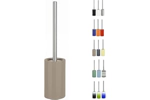 Spirella Rura taupe szczotka toaletowa, 10,5 x 42 cm