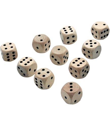 Pions De Dames, En Boite Bois, Brun