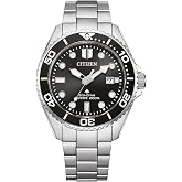 Citizen Paslanmaz &Ccedil;elik Kayışlı BN0261-51E Erkek Analog Eco-Drive İzle