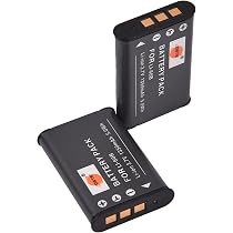 Vhbw 2x Akku Für Pentax Optio VS20, S12, S10 – 650 MAh, 3,6 V Li-Ion, Ersetzt D-Li122 / D-Li68