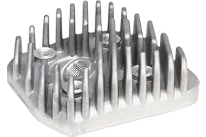 CITOMERX Zylinderkopf kompatibel mit Peugeot 50ccm AC Hercules SR Samba, Peugeot Buxy, Elyseo, Elystar, Looxor, Speedfight 1, 2, 3, Squab, SV, TKR, Trekker Vivacity, Zenith, Sachs Limbo 50