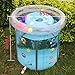 Produktbild Badewannen mit Belüftung Aufblasbare Baby-Badewanne Kleinkind ShowerTub rutschfestes Duschbecken faltbar und beweglich Mini-Flugreise-Swimmingpool mit weichem Kissen für Jungen und Mädchen Badinsta