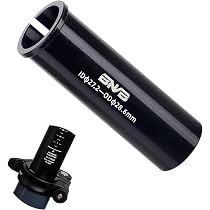 PLATTBK Sattelstützen Reduzierhülsen 100mm Adapter sattelstütze 22.2/25.4/27.2/28.6/30.0/30.4/30.9/31.6/31.8/33.9/34.9 fahrradsattel Shim Für MTB BMX