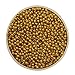Asianhobbycrafts Colourful Shining Beads Round : 50 Gms (golden) RS.66.00