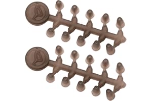 Korda High Grip Hook Bead, Medium, Silicone, Longer Lasting Tapered Design, Suitable for Hook Sizes 1–10, Impressive Grip Strength, Inconspicuous Fishing Accessories