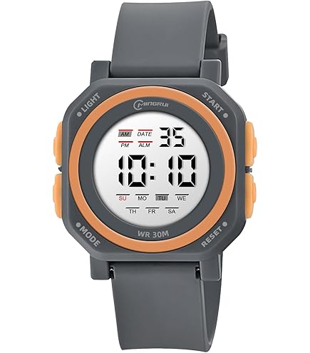 Orologio Digitale Per Bambini HMJIA - Impermeabile 30m, Sveglia, Cronometro, LED - Foto 4