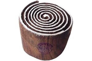 Royal Kraft Runden Holz Spiral Drucken Blöcke stempel - DIY Henna Stoff Textil Papier Ton Keramik Blocke Druck Stempel TBtag020